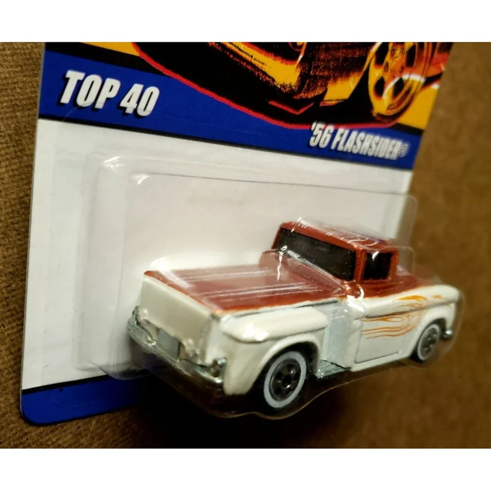 2008 Hot Wheels '56 FLASHDIDER Pearl White Since 68 TOP 40 21/40 1:64 White Wall